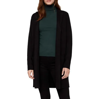 Knit Open Front Cardigan