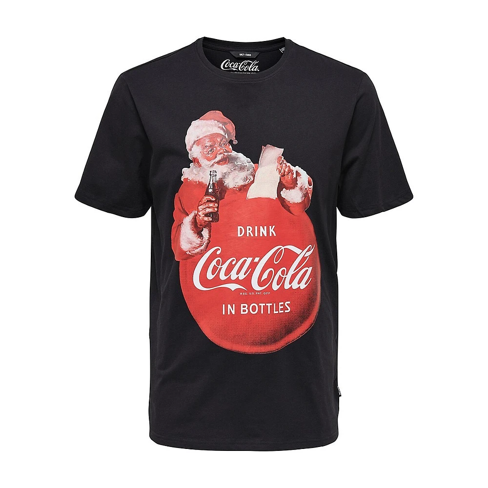 Coca-Cola Christmas Graphic T-Shirt