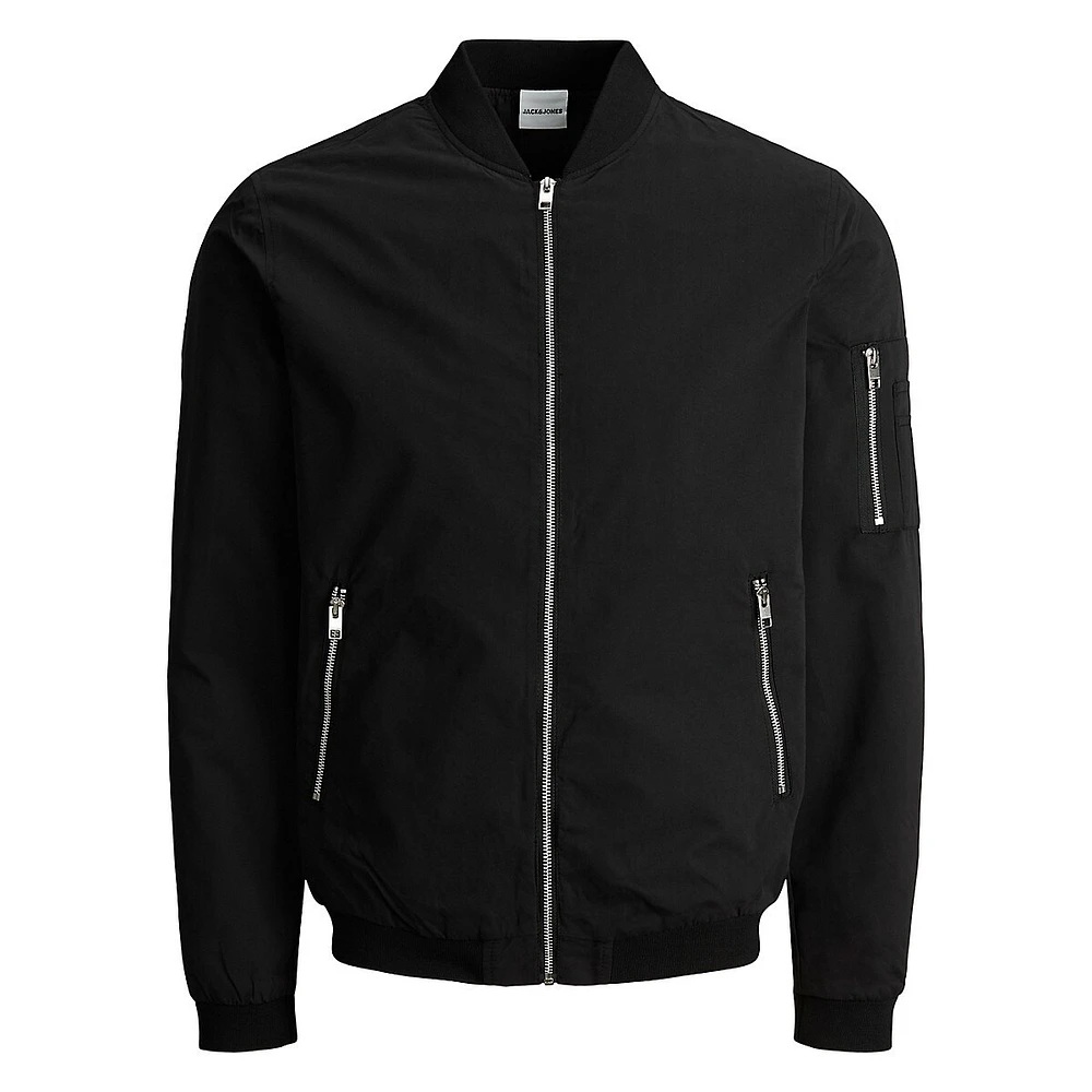 Regular European Fit Bomber Jacket