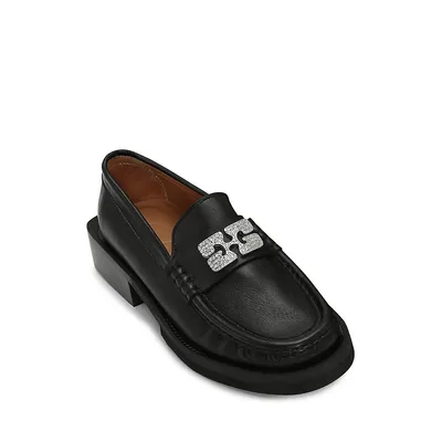 Women's Embellished Loafers