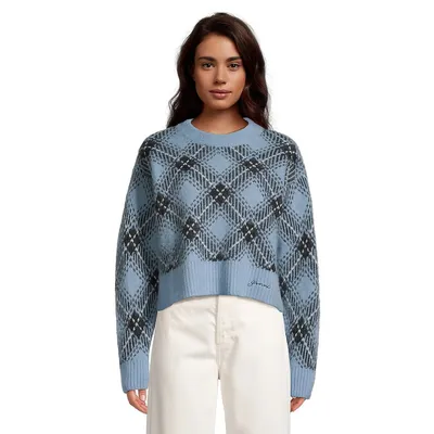 Oversized Wool-Blend Pullover