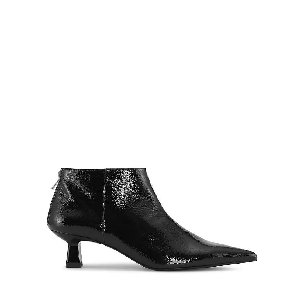 Kitten-Heel Ankle Boots