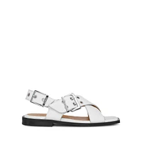 Crisscross Slingback Sandals