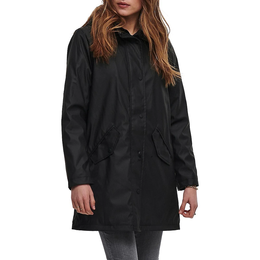 Sherpa Lined Raincoat