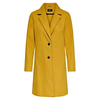 Carrie Single-Breasted Bonded Coat