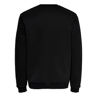 Crewneck Cotton-Blend Fleece Sweatshirt