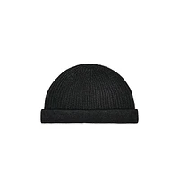 Tuque en tricot à coupe courte