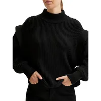 Slffray Organic Cotton Detachable-Sleeve Sweater