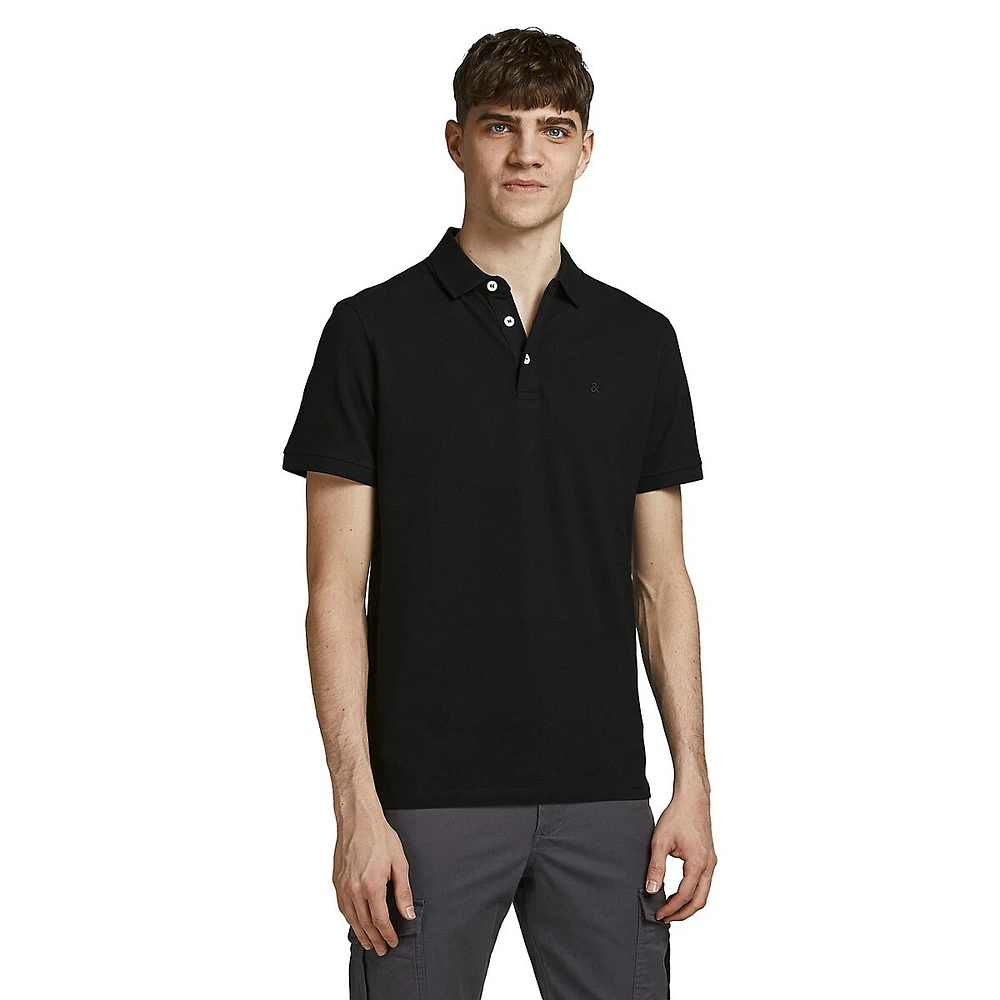 Paulos Tipped Organic Cotton Polo Shirt