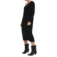 Tessa Rib-Knit Midi Dress