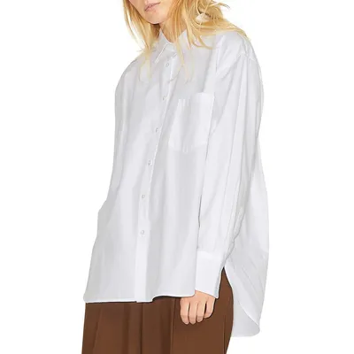 Jamie Relaxed-Fit Poplin Shirt