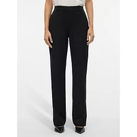 Slim Straight-Fit Dress Pants