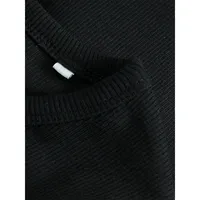 Feline Rib-Knit Slim-Fit Crop T-Shirt