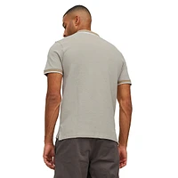 Paulos Tipped Organic Cotton Polo Shirt