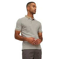 Paulos Tipped Organic Cotton Polo Shirt