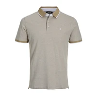 Paulos Tipped Organic Cotton Polo Shirt