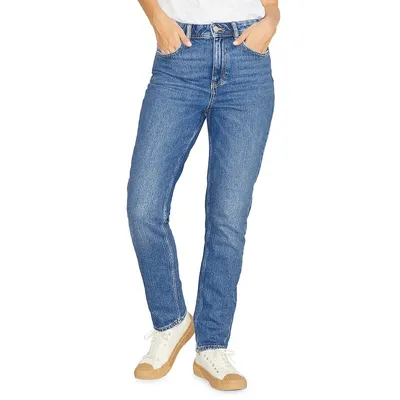 Berlin High-Waist Slim Jeans
