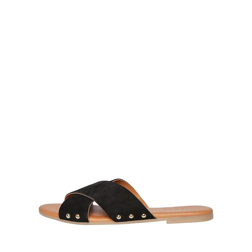 Vuma Suede Slide Sandas