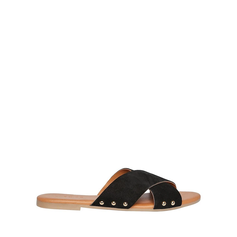 Vuma Suede Slide Sandas