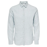 Onscaiden Tapered-Fit Point Collar Solid Shirt