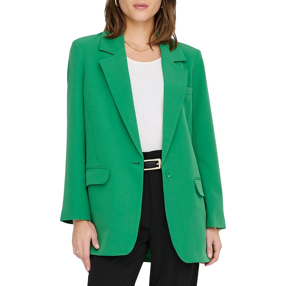 Lana-Berry Oversized Blazer