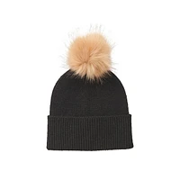 Bina Knitted Pom-Pom Toque