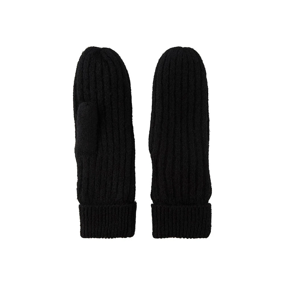 Women's Jeslin Rib-Knit Mittens