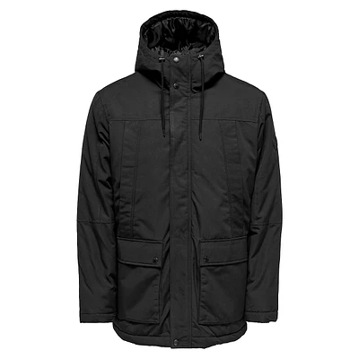 Utilitary Parka Hooded Jacket