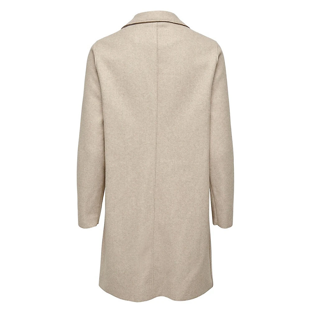 Carrie Single-Breasted Bonded Coat