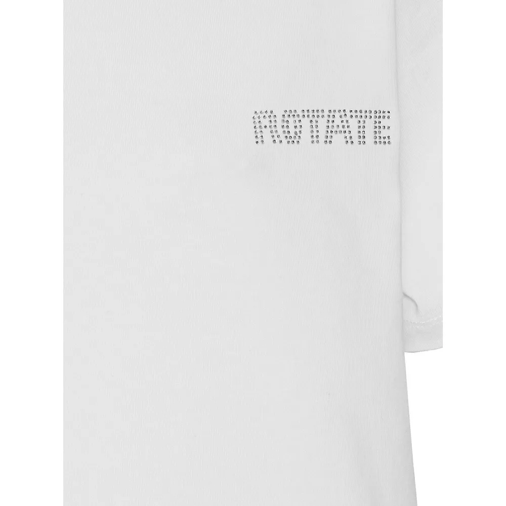 Crystal Logo Organic Cotton T-Shirt