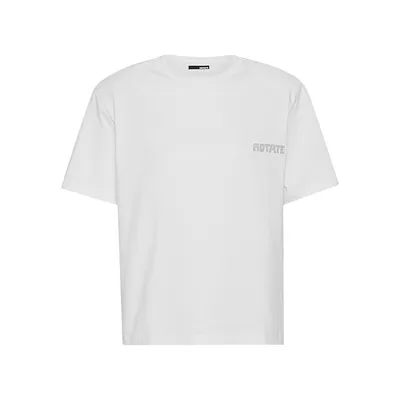 Crystal Logo Organic Cotton T-Shirt