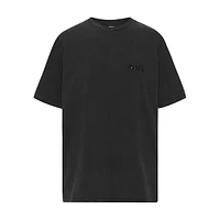 Organic Cotton Plain Wide Logo T-Shirt