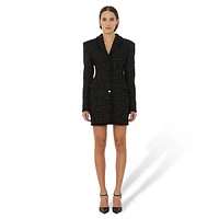 Bouclé Blazer Dress