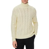 Rigge Cable-Knit Turtleneck Sweater