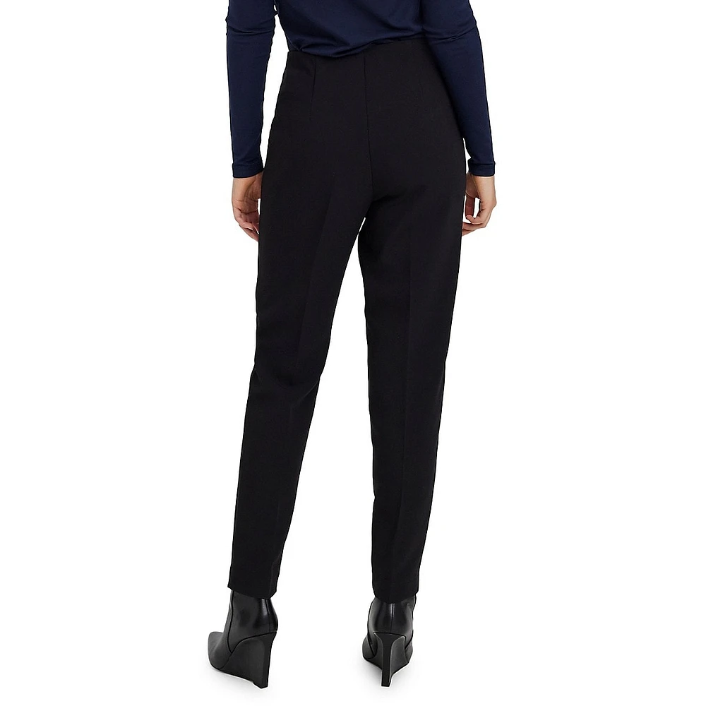 Sandy High-Waist Tapered Pants