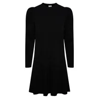 Elina Long-Sleeve Knitted Mini Dress