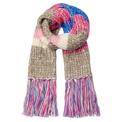 Alexa Fringed Long Scarf