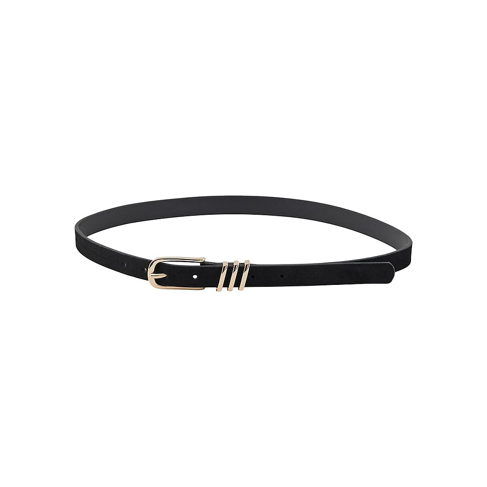 Amanda Thin Suede Belt