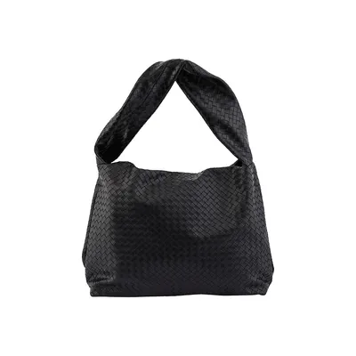 Allina Basket-Weave Hand Bag