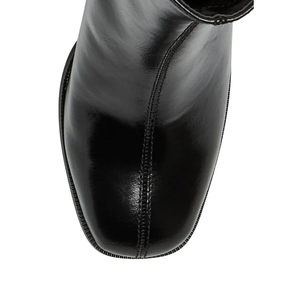 Nesya Square-Toe Boots