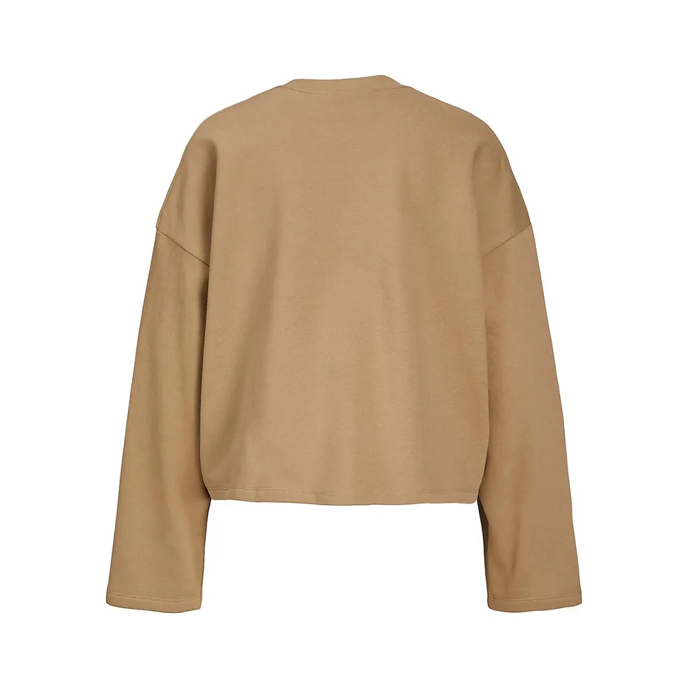 Abbie Drop-Shouldered Oversize Sweatshirt