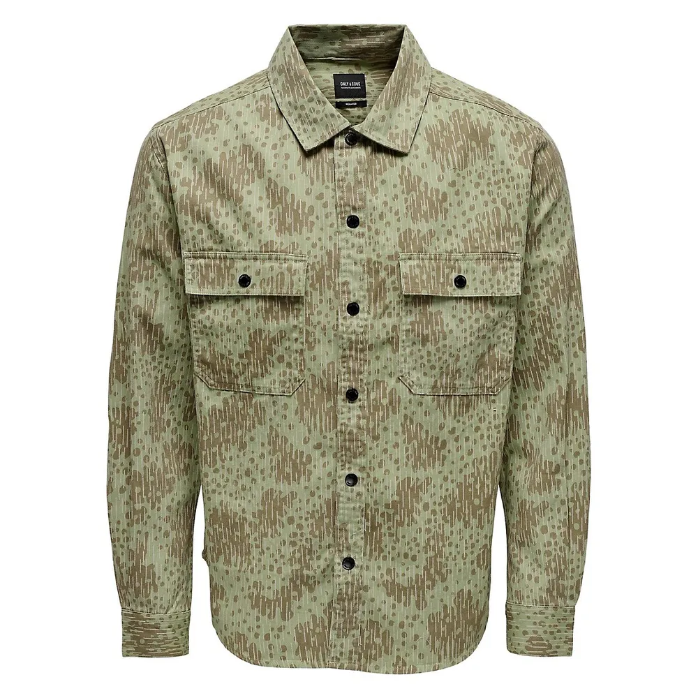 Relaxed Fit Printed Shirt