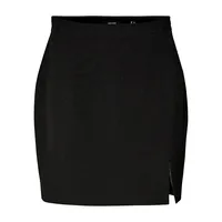 Troian Side-Slit Short Skirt