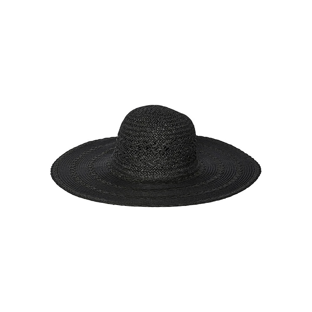 Byllis Wide-Brim Straw Hat