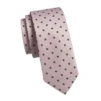 Nathan Recycled Polyester Polka-Dot Tie