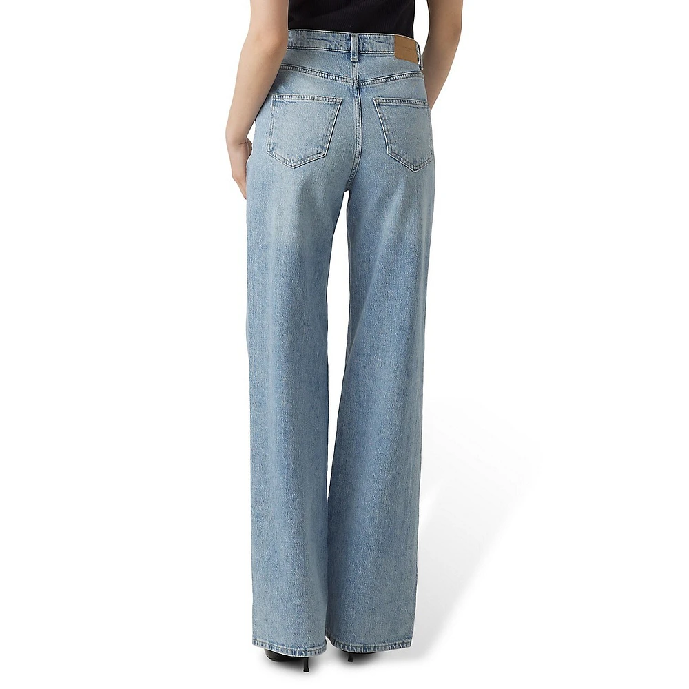 Tessa High-Rise Wide-Fit Jeans