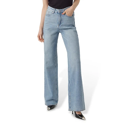 Tessa High-Rise Wide-Fit Jeans