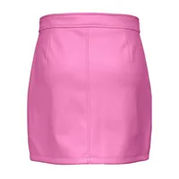 Faux Leather Mini Skirt