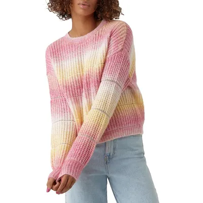 Chandail en tricot à rayures Begonia