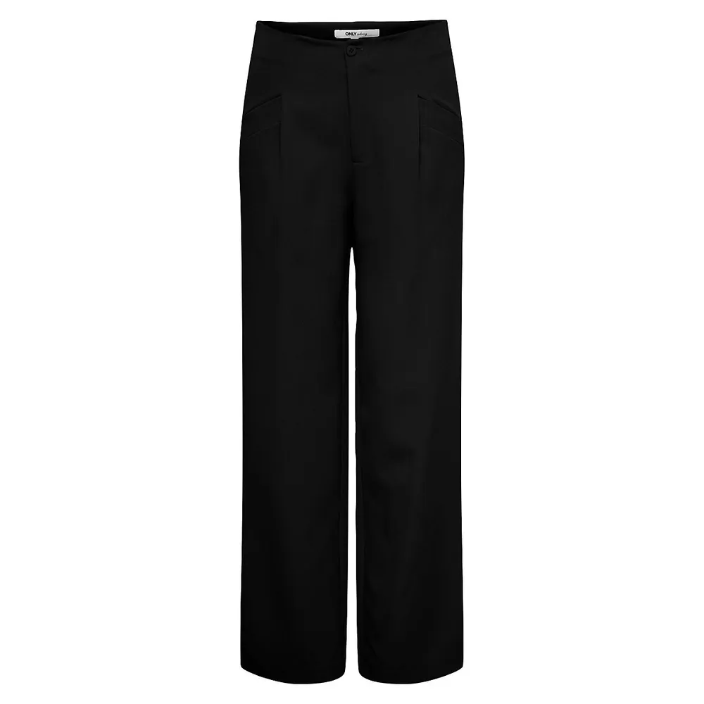 Maia High-Waist Wide-Leg Pants